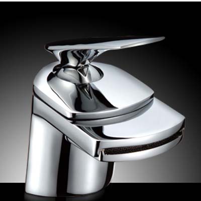 DESIGNERSTÜCK: LUXUS ARMATUR | WASSERHAHN | WASSERFALL BAD WASCHBECKEN