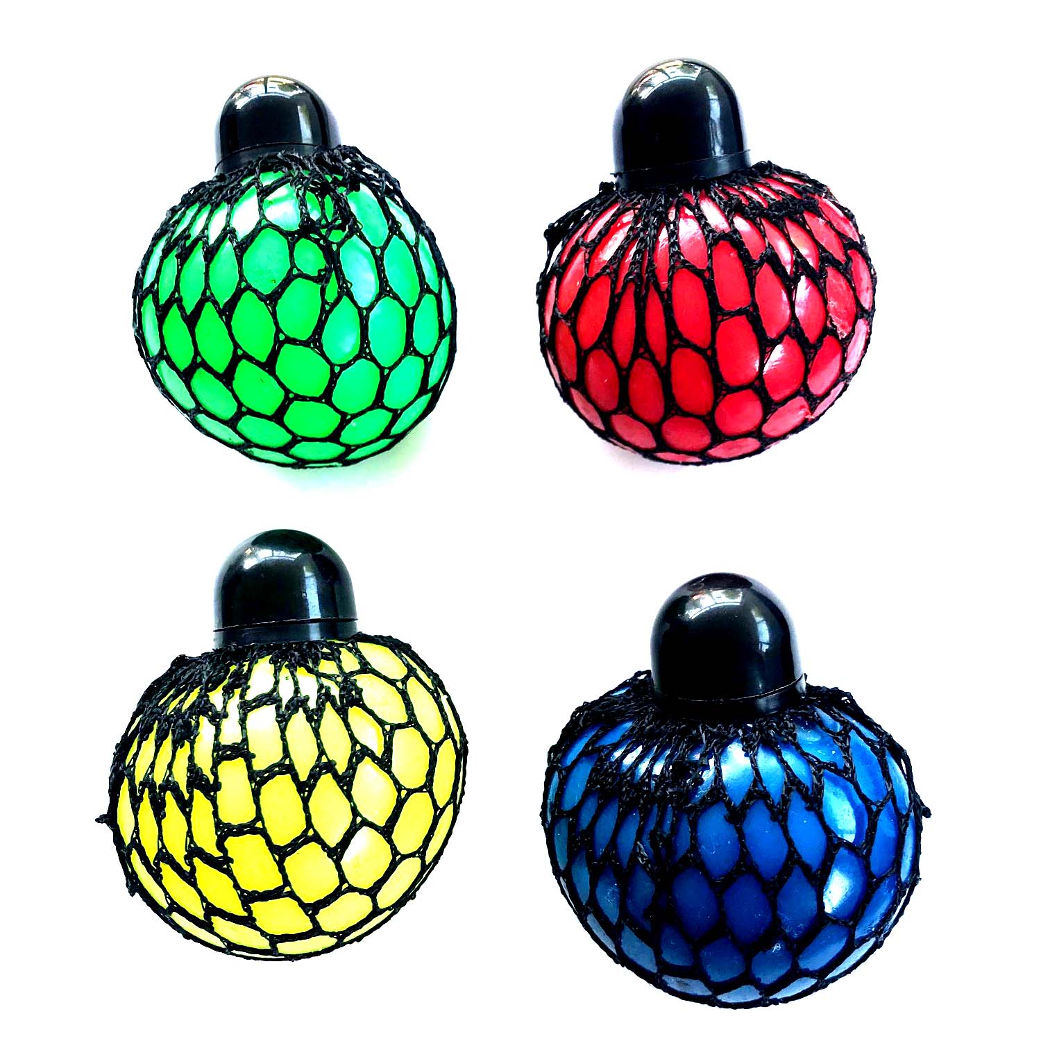 bola antiestres con red