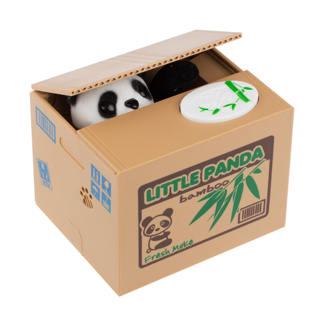 Elektrische Spardose "frecher Panda" | Spardose_Panda
