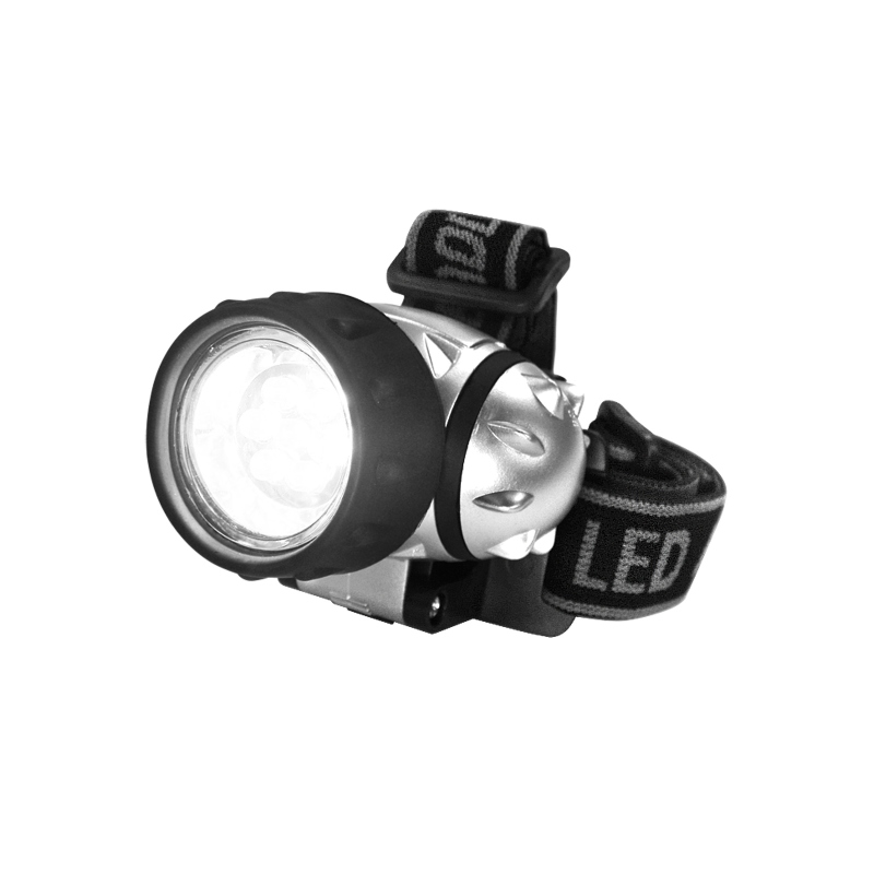 EAXUS Stirnleuchte mit 7 Power LEDs Headlamp Kopflampe | Stirnleuchte