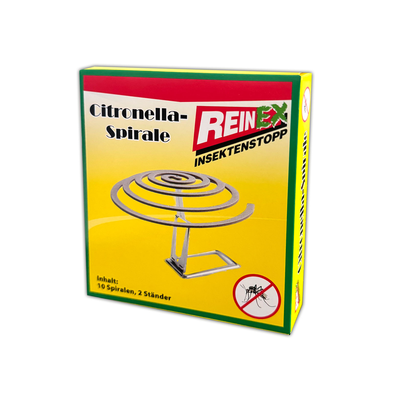 10 Stück Citronella Anti-Mücken-Spirale | Mückenspirale