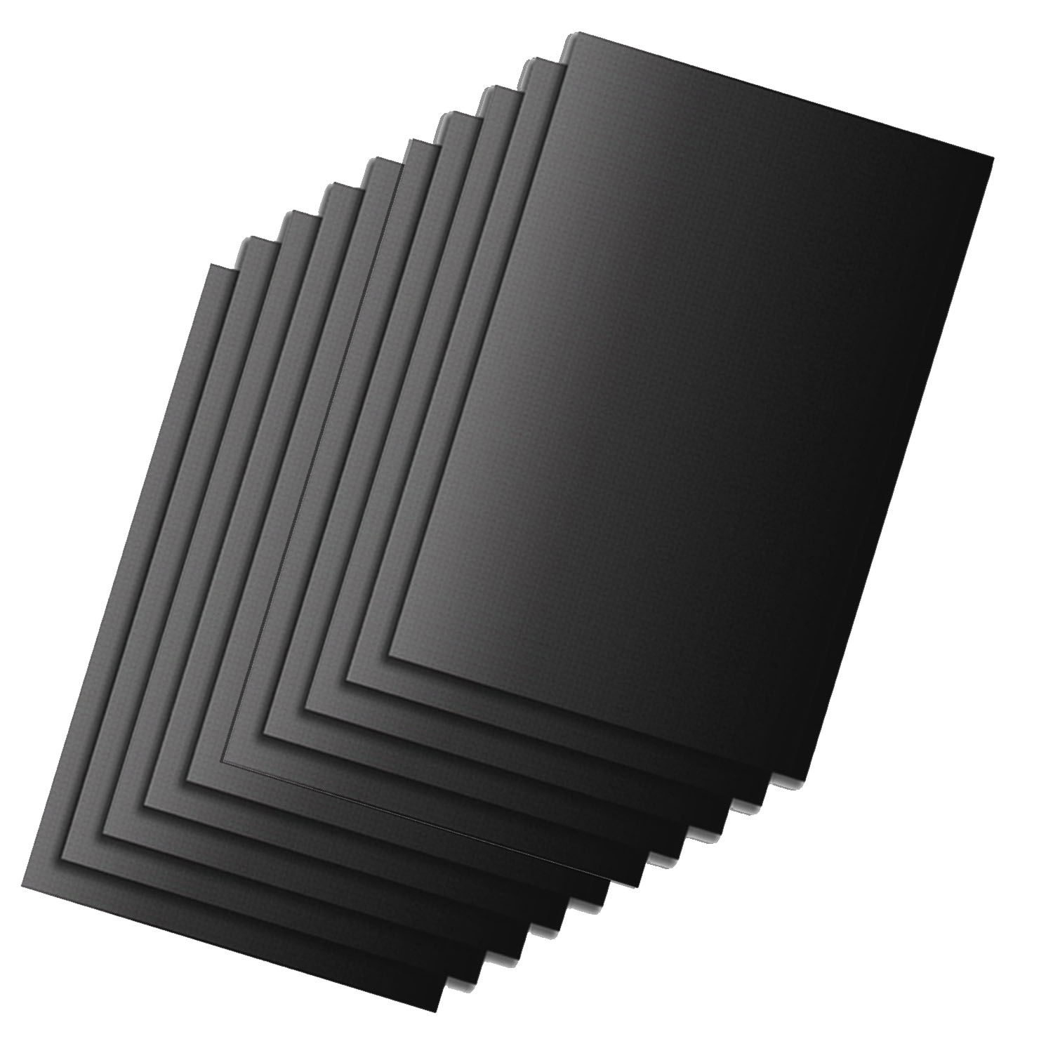 10x Dauerbackpapier Teflon schwarz 33x40 cm | 10er_Dauerbackfolie