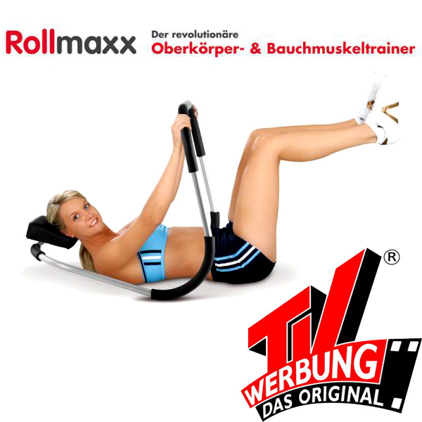 Roll Maxx Oberkörper-und Bauchmuskeltrainer | rollmaxx