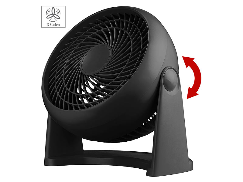 Design Tisch Ventilator im Luxus Turbinen Stil | vent
