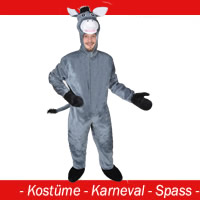 Esel Kostüm - (offen) Gr. M - L - (XL)