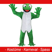 Frosch Kostüm - Gr. M - L - (XL)