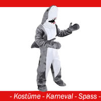Hai Kostüm - Neu Gr. M - L - (XL)