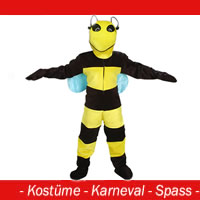 Wespe - Hornisse - Biene Kostüm - Gr. M - L - (XL)