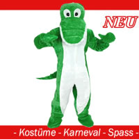 Krokodil Kostüm Polly- Neu Gr. XL - XXL