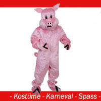Schwein Kostüm - Polly Gr. M - L - (XL)