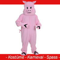 Schwein Kostüm - EMMA Gr. XL - XXL RESTPOSTEN