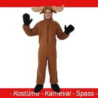 Elch Kostüm - (offen) Gr. XL - XXL