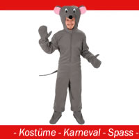 Maus Kostüm - (offen) Gr. XL - XXL