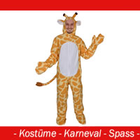 NEU - Giraffe Kostüm (offen)-  Gr. M - L - (XL) - Angebot nur diese Woche!