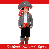 NEU Pirat Fasching Karneval Kostüm Größe 98/104