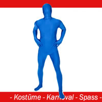 Morphsuit - blau - Grösse: X L