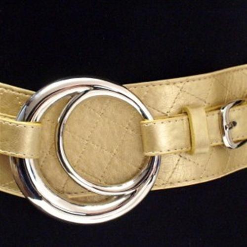 Damen Taillengürtel Gold - Eleganter Metallgürtel Mit Kettendesign