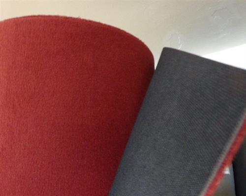 19 90 M Autoteppich Carpet Teppich Meterware Velour Weinrot