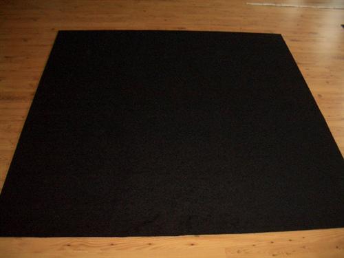 14,90 Euro/m Teppich Meterware Autoteppich feiner Velour schwarz 200cm Art 02sw1 