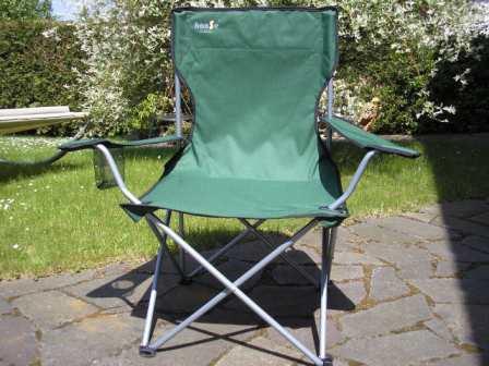 hanSe® Campingstuhl Angelstuhl Faltstuhl bis 100kg  