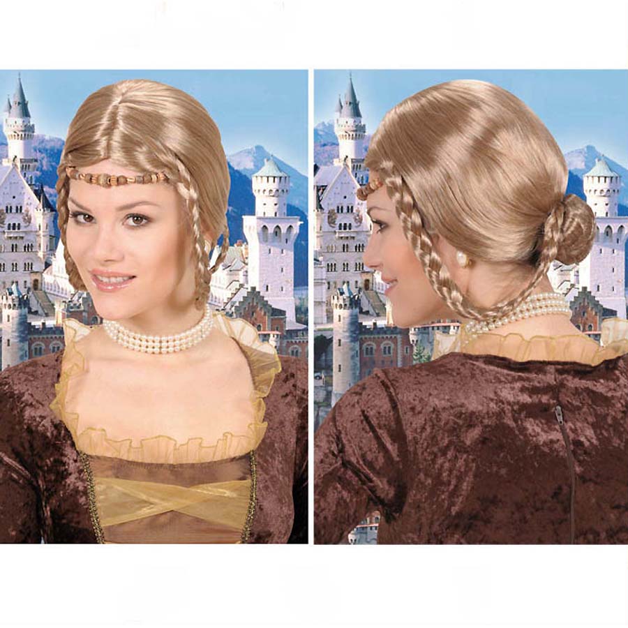 Accessoires Prinzessin Perucke Karneval Mittelalter Burgdame Konigin Damen Kostum Ball 0730 Kleidung Accessoires Sticisce Sredisce Si