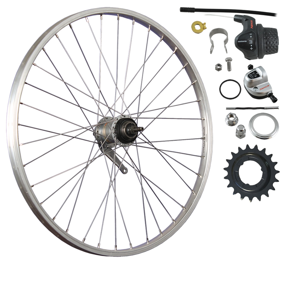 26 inch rear bicycle wheels