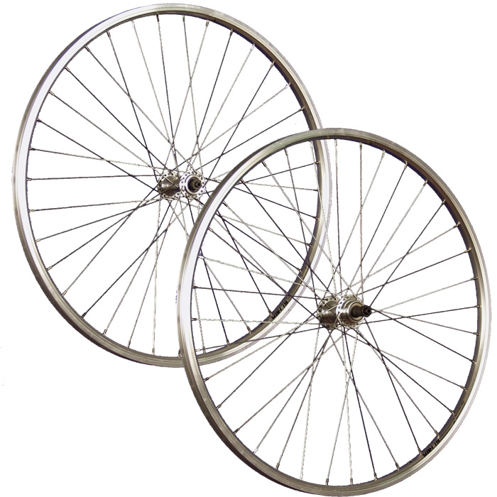 Taylor-Wheels 26inch bike wheel set with double-wall rim for freewheel ... - 2009014281435