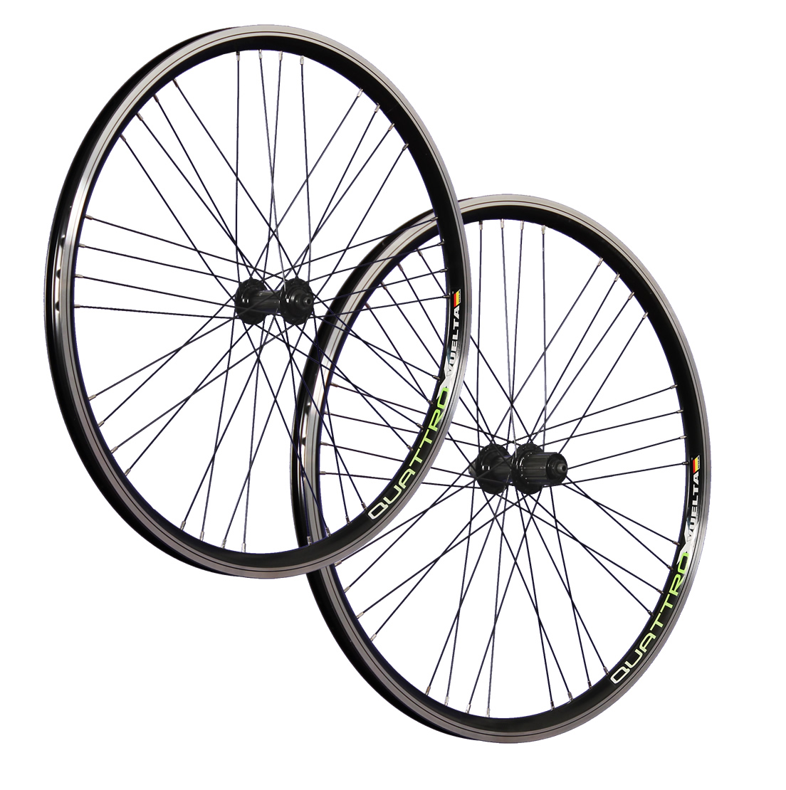 Vuelta 26inch bike wheel set Airtec1 Shimano Deore HB / FHT610 black