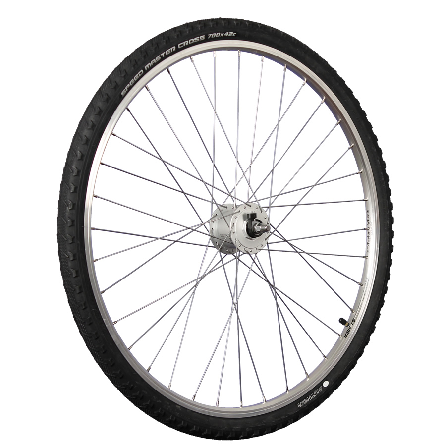 Laufrad 28 Zoll Vorderrad bereift Hohlkammer Shimano