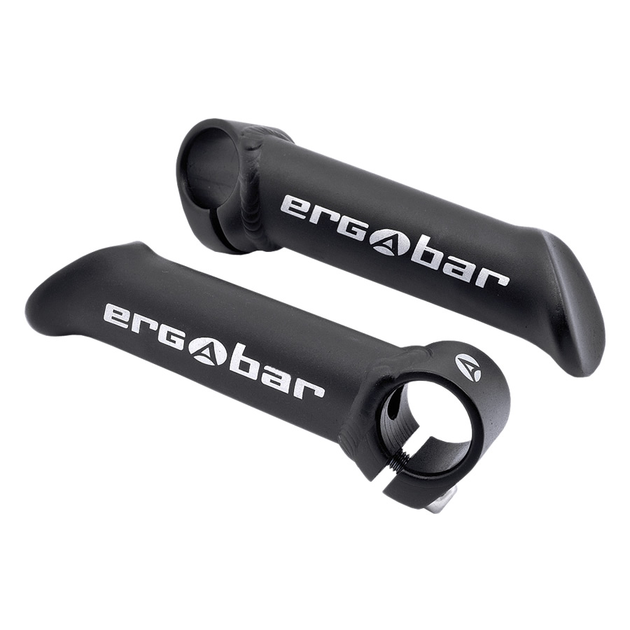 Fahrrad Lenkerhörnchen ABE-302 gerade Bar Ends 135 mm Alu 22,2 schwarz 