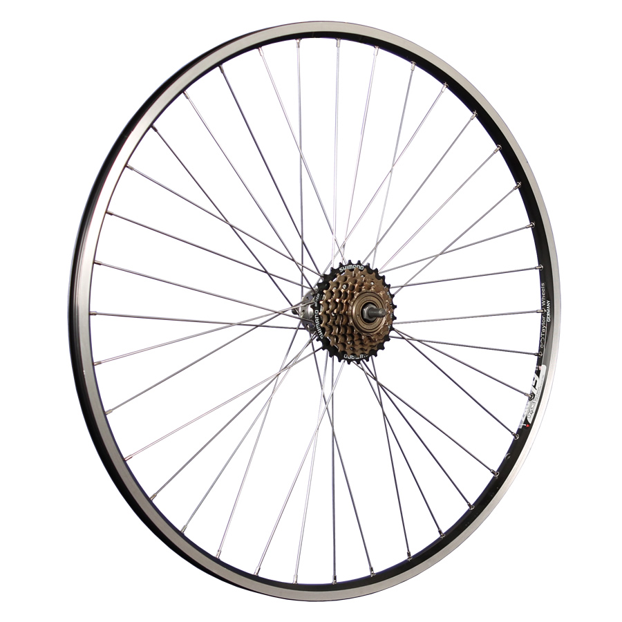 TaylorWheels 28inch bike rear wheel ZAC19 freewheel 6 speed black eBay