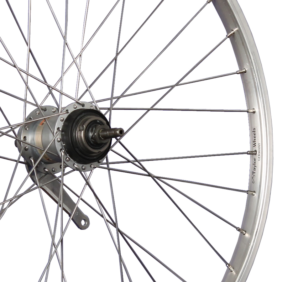 Laufrad 26 Zoll Hinterrad Shimano Nexus 3 Gang Nabenschaltung Rücktritt silber eBay
