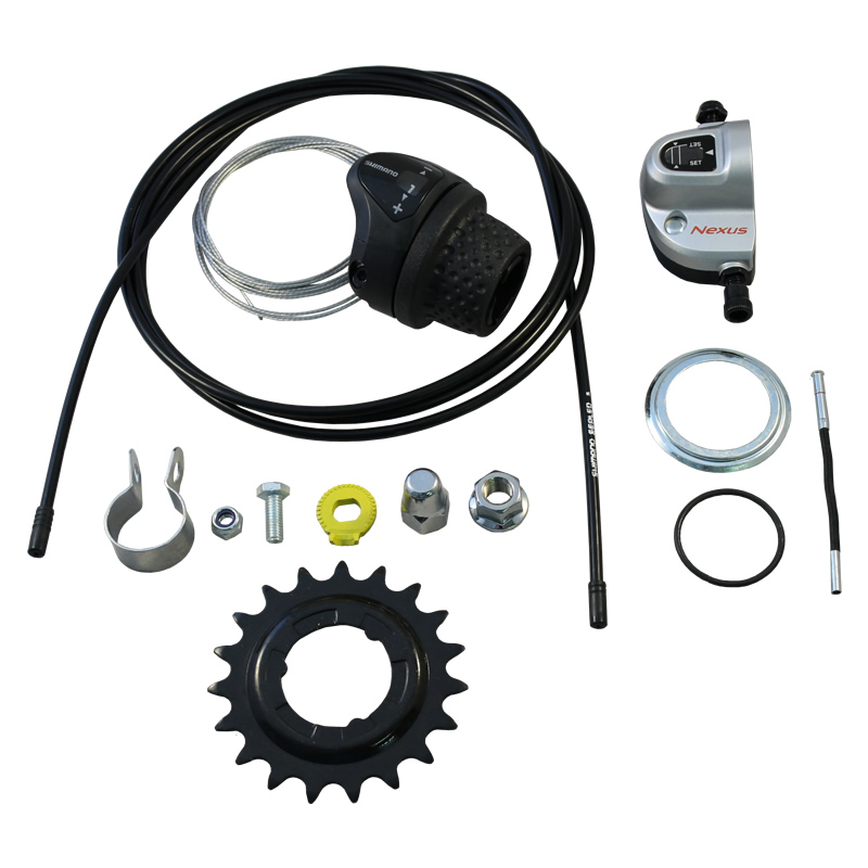 26 Zoll Hinterrad Mit Nexus 8 Nabenschaltung - Redondo Felge Silber