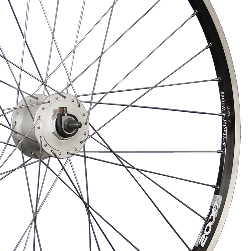 26 Zoll Vorderrad Schürmann Yak19 Hohlkammer Shimano Nabendynamo DH
