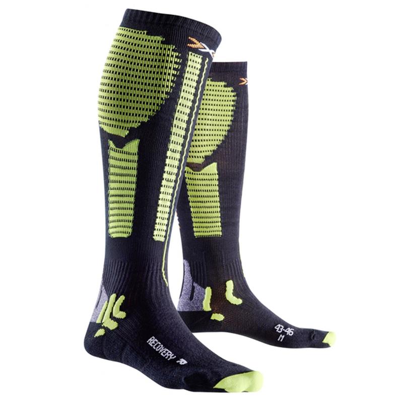 X-Bionic Herren Laufsocken X-Socks Precuperation grün
