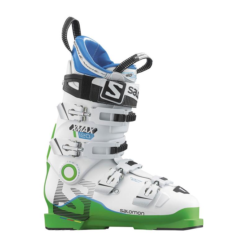 Salomon Herren Skischuhe Skistiefel X MAX 120 grün/weiß