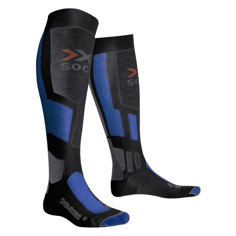 X-Socks Socken SNOWBOARD anthrazit/azur