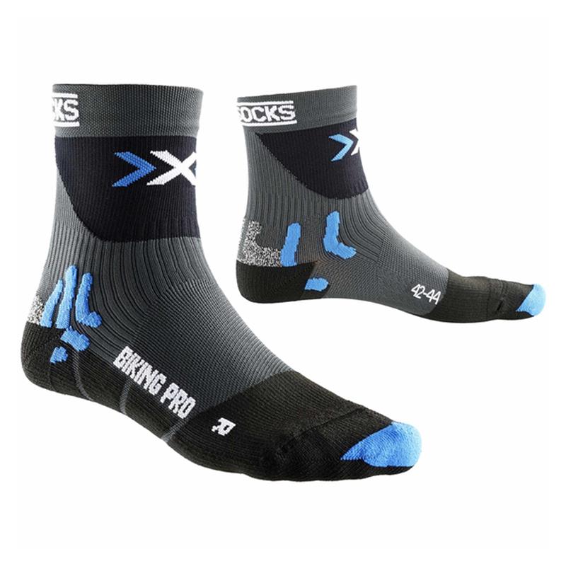 X-Socks Socken BIKING PRO anthrazit/blau