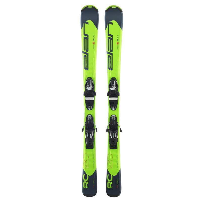 ELAN Kinder Ski RC RACE QS inkl. Bindung EL 4.5 grün/schwarz