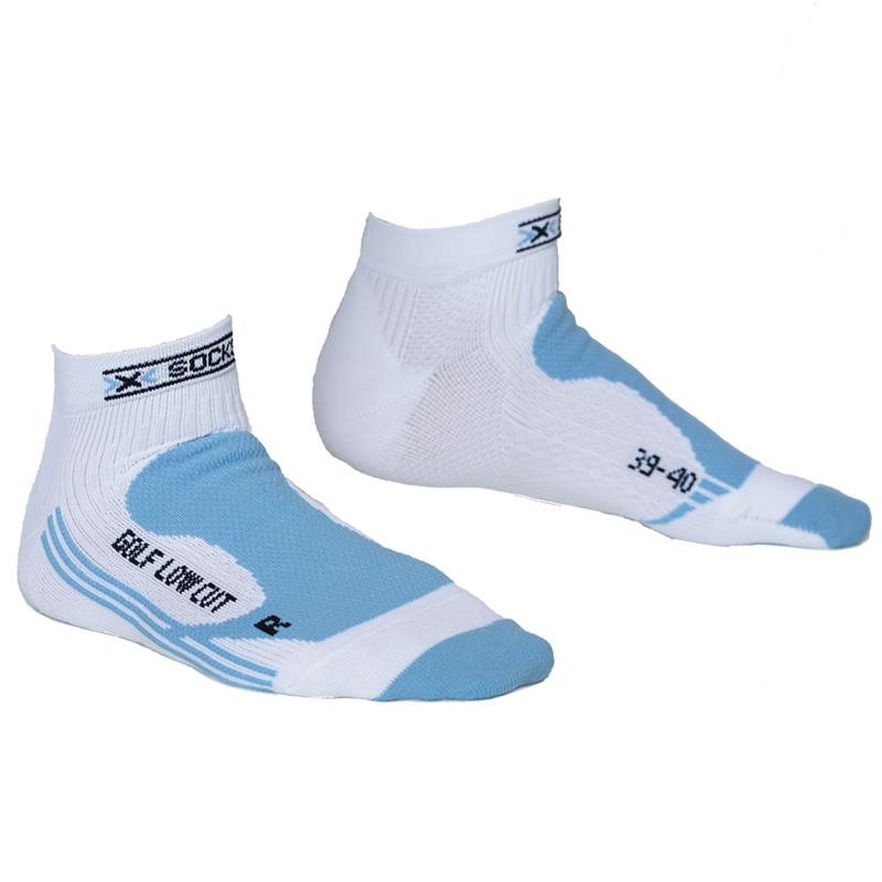 X-Socks Socken Golf Lady Low Cut weiß/blau Gr.39/40