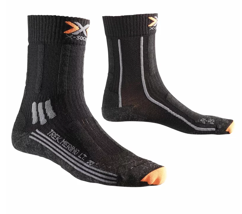 X-Socks Damen Trekkingsocken Merino Light schwarz