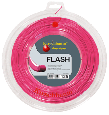 Kirschbaum Tennissaite FLASH 1,25mm 200m pink