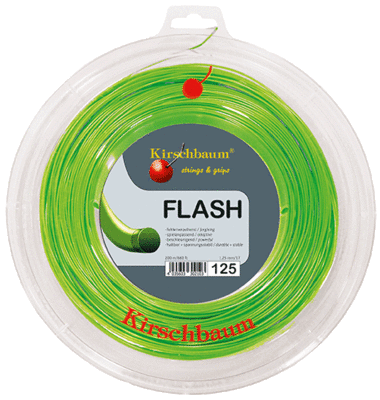 Kirschbaum Tennissaite FLASH 1,25mm 200m grün