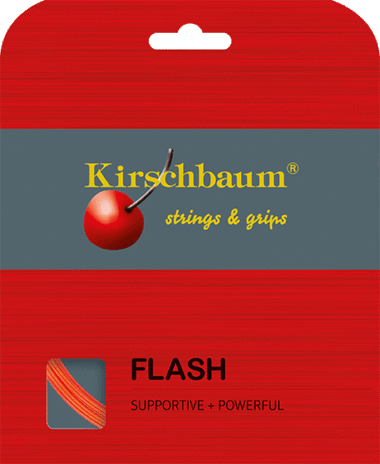 Kirschbaum Tennissaite FLASH 1,25mm 12m orange