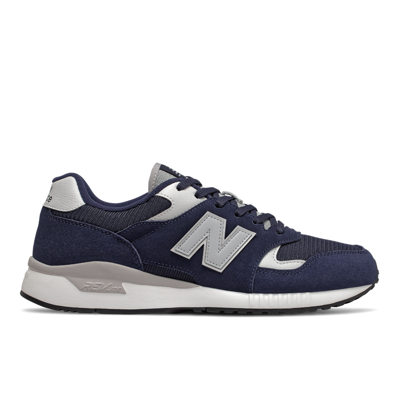 New Balance Herren Sneaker Sportschuhe ML570 D blau/weiß