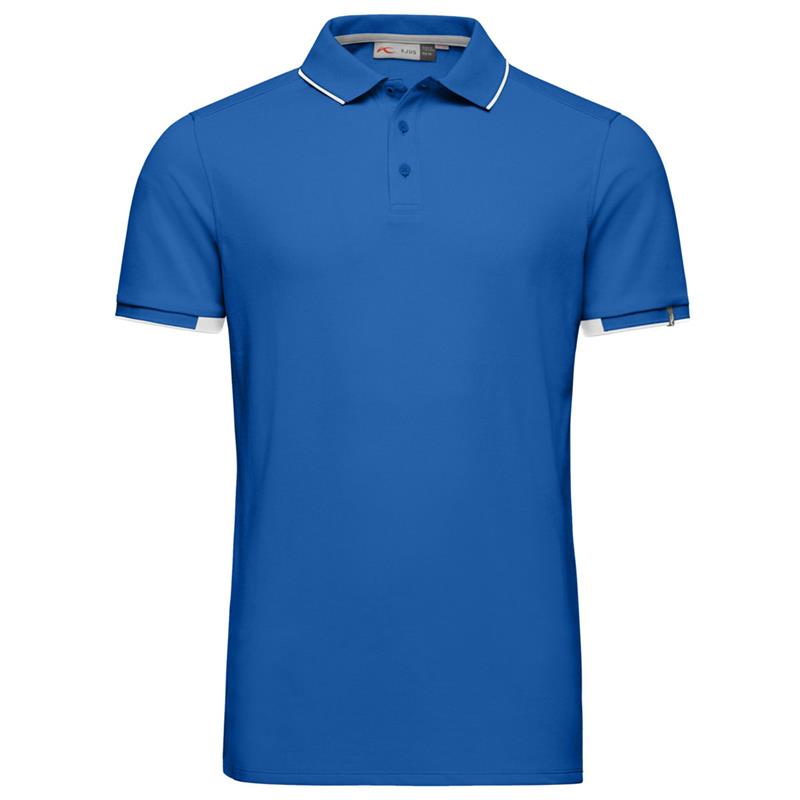 Kjus Herren Golf Poloshirt Stan strong blue