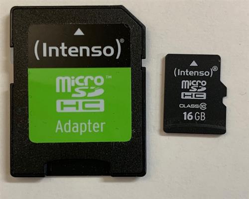 16 GB Micro SDHC Speicherkarte + SD Adapter Samsung Class 6 für