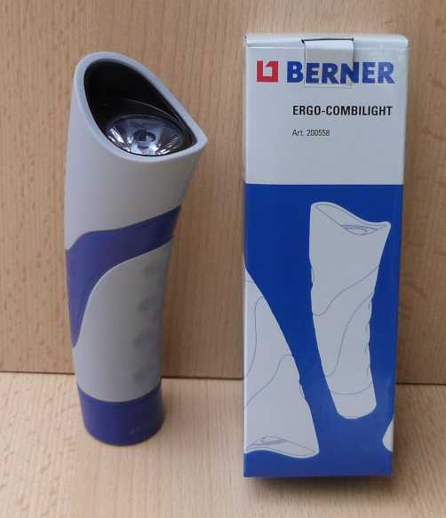 BERNER Ergo-Combilight Micro USB mit Laserpointer (8674#