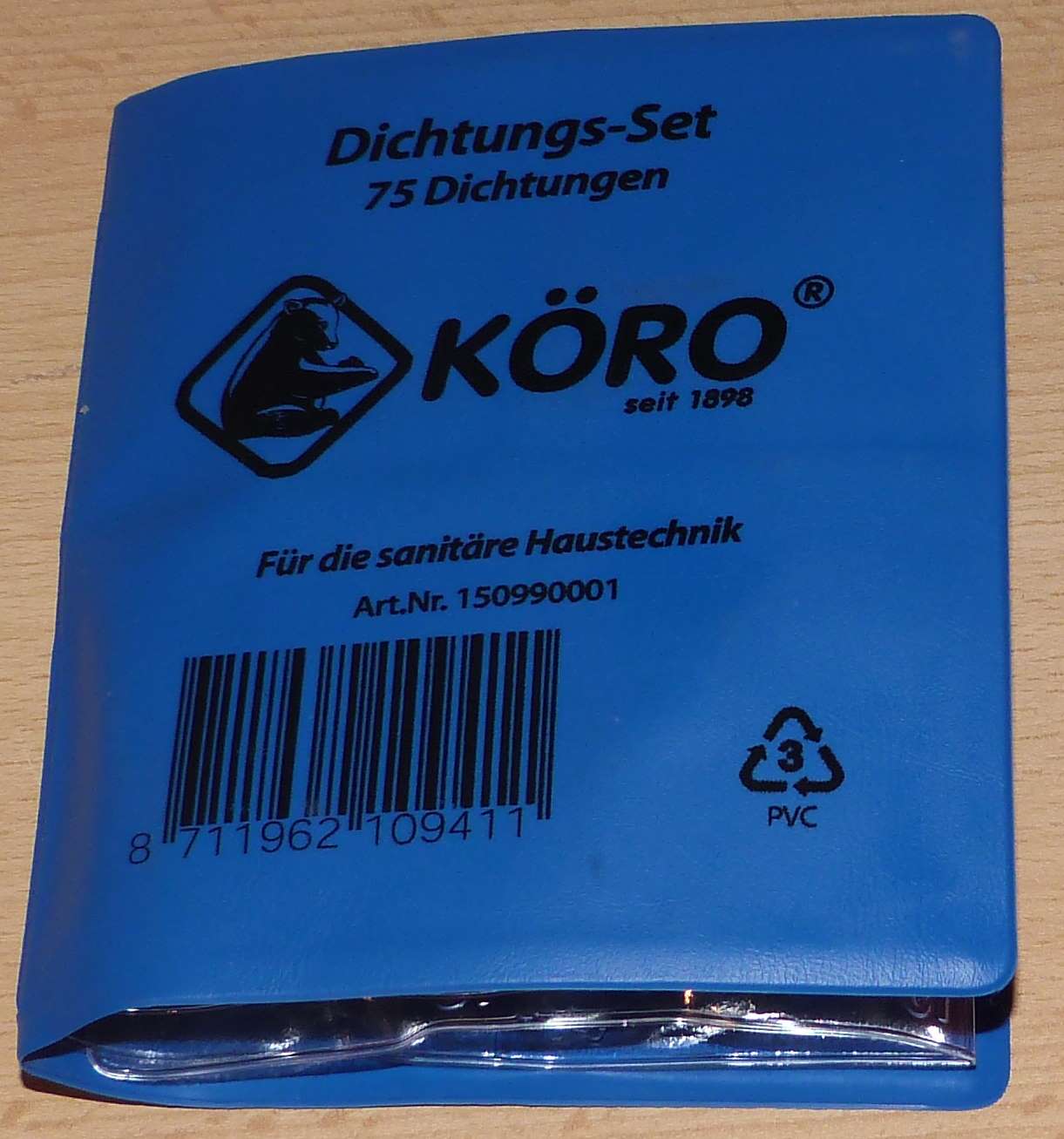 Dichtungs - Set  75 Stk. für sanitäre Haustechnik  Hersteller KÖRO® (9775#