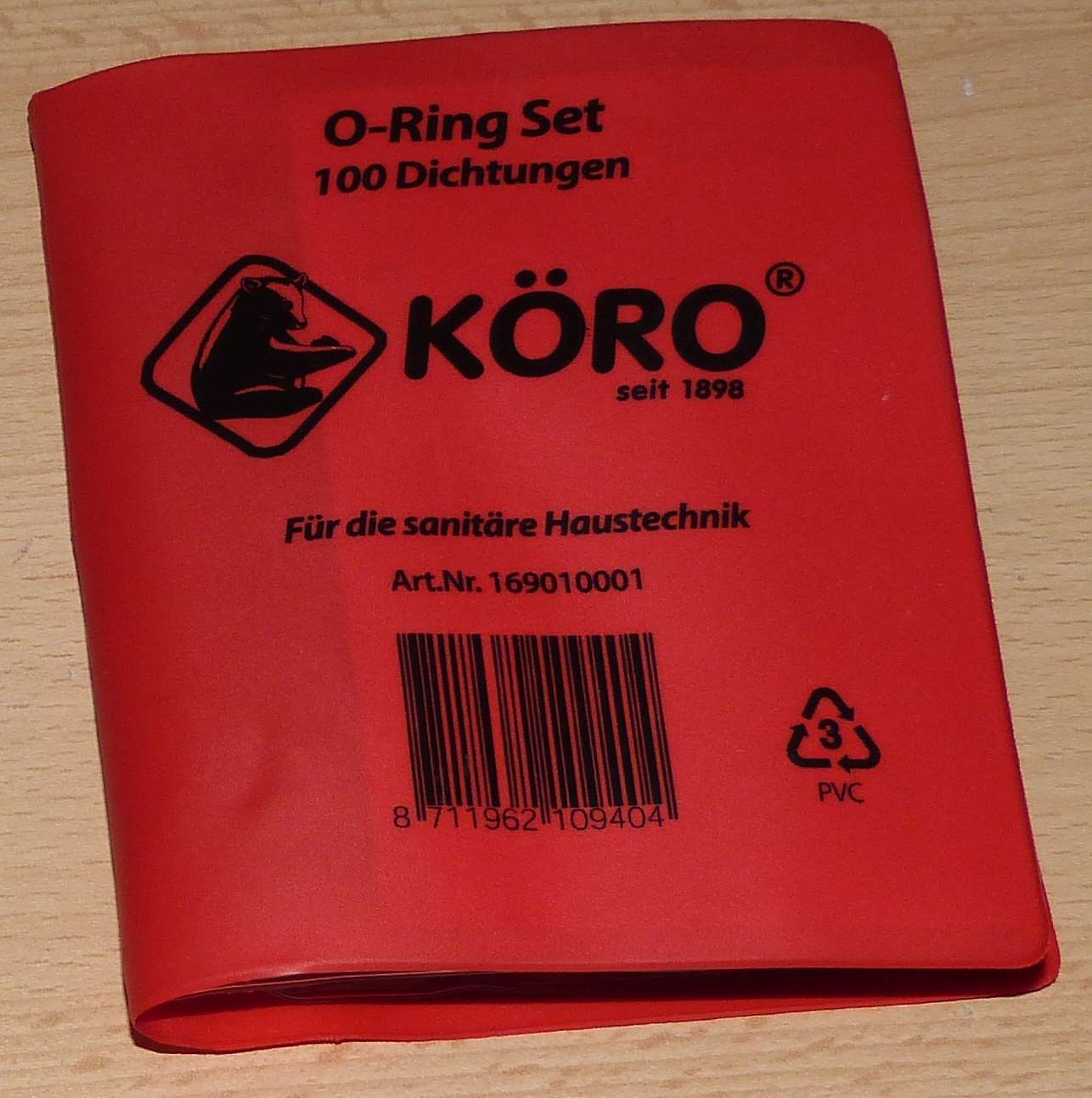 Dichtungen 100 Stk. O Ring-Set  Hersteller KÖRO® (9776#